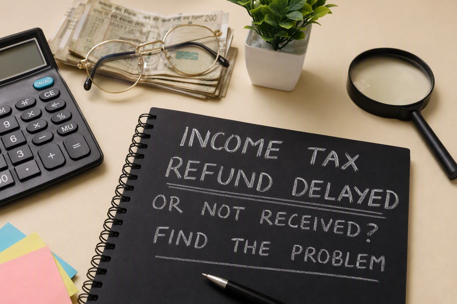 Income Tax Refund Delayed or Not Received? Find the Problem