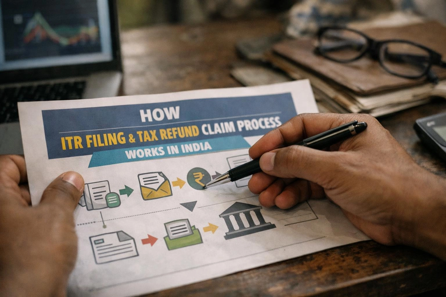 How ITR Filing & Tax Refund Claim Process Works in India