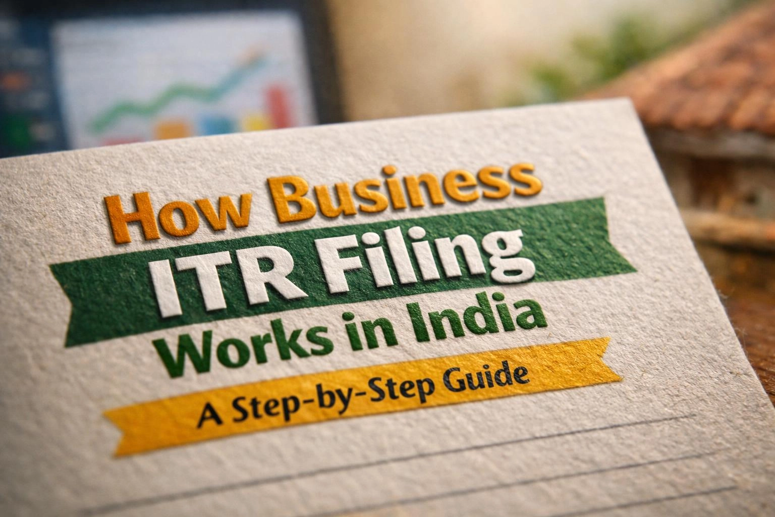 How Business ITR Filing Works in India: A Step-by-Step Guide