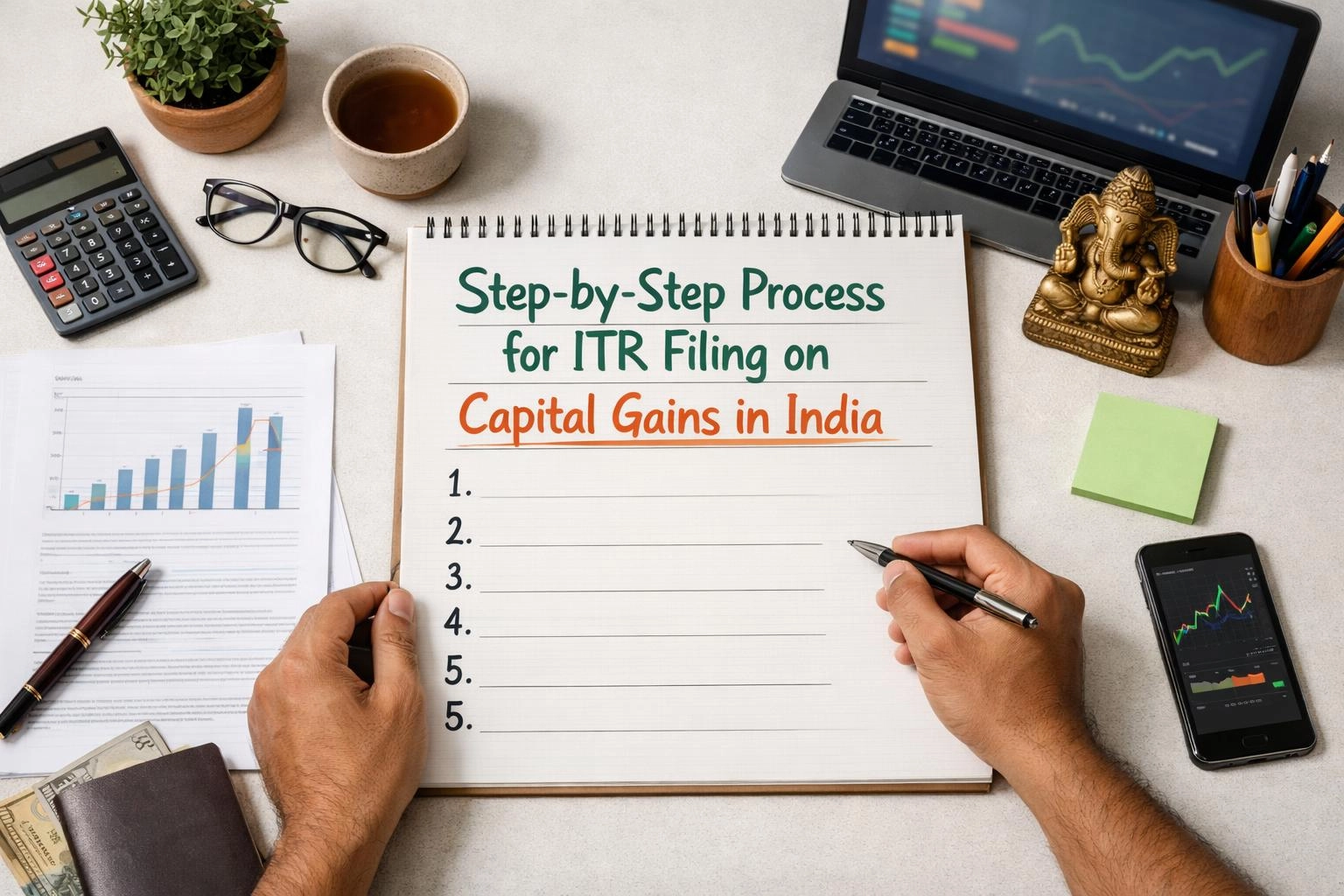 Step-by-Step Process for ITR Filing on Capital Gains in India
