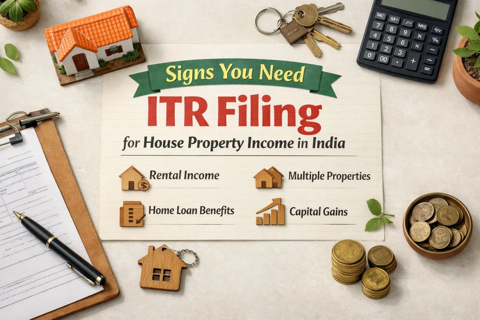 Signs You Need ITR Filing for House Property Income in India