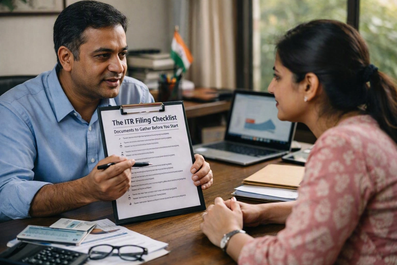 Tax documents checklist for income tax return filing in India