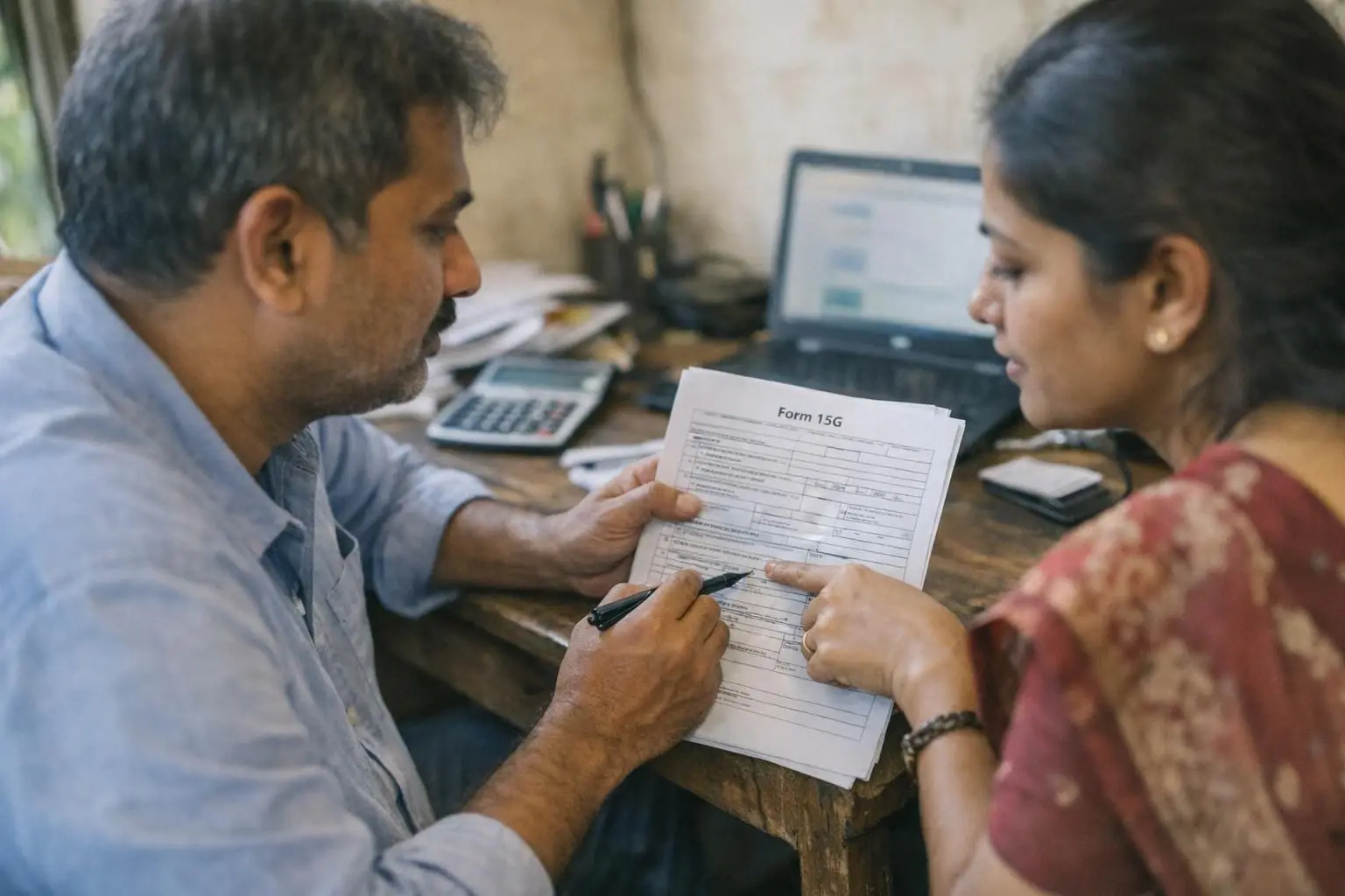 How Form 15G applies to ITR Filing services in India, India—practical illustration