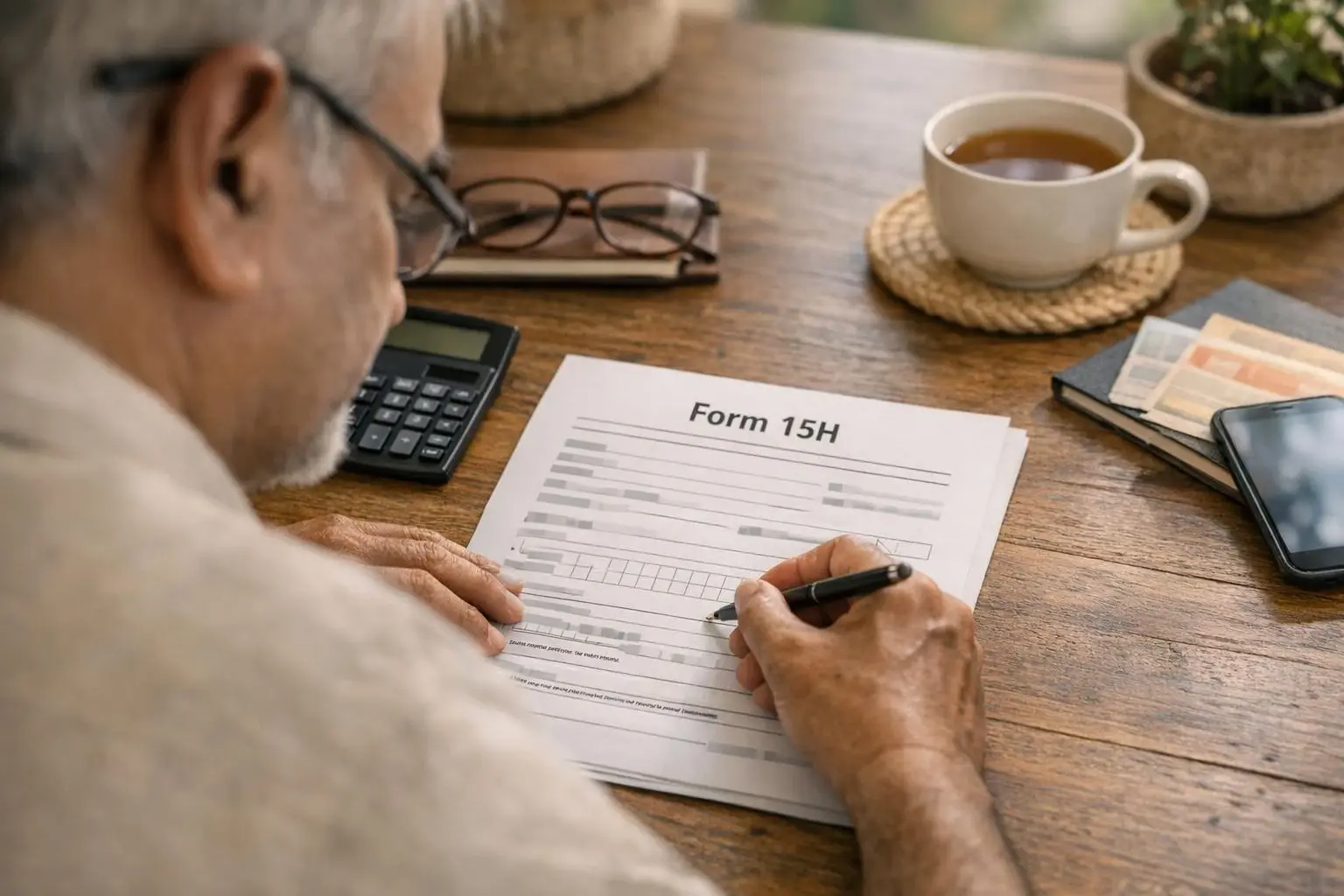 How Form 15H applies to ITR Filing services in India, India—practical illustration