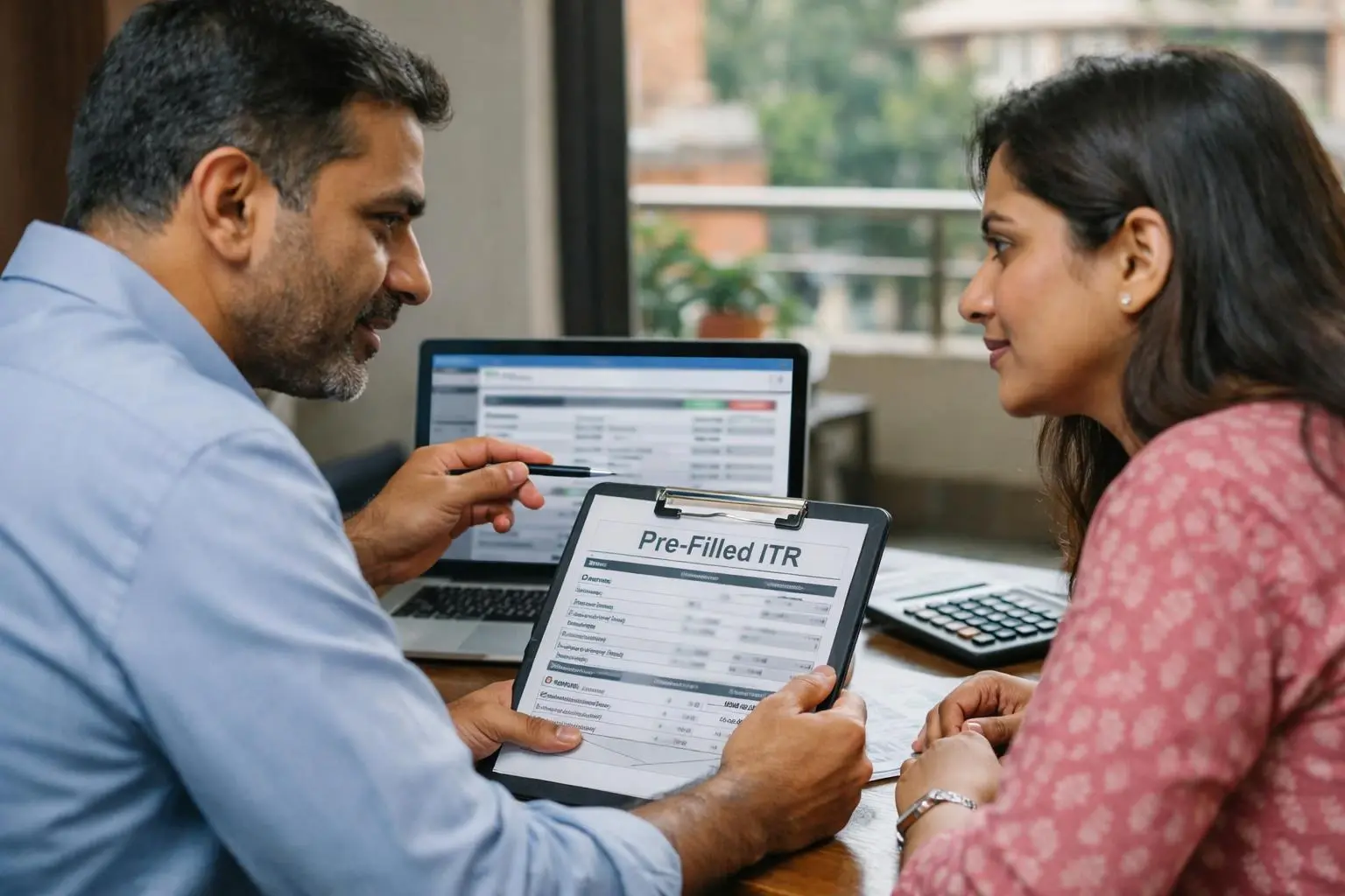 How Pre-filled ITR applies to ITR Filing services in India, India—practical illustration